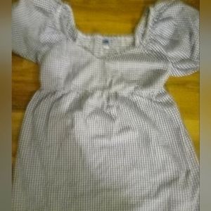 Old Navy blue and white dress size large
